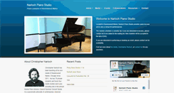 Desktop Screenshot of narlochpiano.com